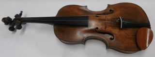 Antique 1900 Wilhelm Duerer Fecit Eisleben 4/4 Violin For Restoration photo