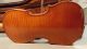 Antique Heinrich Heberlein 1921 4/4 German Violin W/ Case & Bow Stradiuarius String photo 5