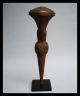 A Finely Engraved Baule Chiefs Fly Whisk Handle Frm The Ivory Coast Ex Gold Leaf Other African Antiques photo 1