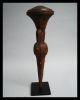 A Finely Engraved Baule Chiefs Fly Whisk Handle Frm The Ivory Coast Ex Gold Leaf Other African Antiques photo 2
