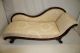 Exquisite Victorian Walnut Chaise Longue/recamier,  Upholstery 1900-1950 photo 1