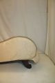 Exquisite Victorian Walnut Chaise Longue/recamier,  Upholstery 1900-1950 photo 3