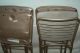 4 Vintage Mid Century Hamilton Cosco Fashionfold Folding Chairs Post-1950 photo 5