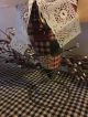 Primitive Grungy Heart Shelf Sitter Rusty Spring Country Farmhouse Decor Primitives photo 1
