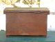 Antique Primitive Miniature Wood Blanket Chest,  With Till,  Aafa Primitives photo 3