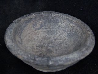Ancient Teracotta Painted Bowl Indus Valley 2500 Bc Pt15052 photo