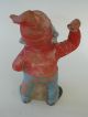 Rare Vintage / Antique Terracotta Garden Gnome 10 
