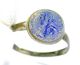 Stunning Late Medieval Bronze Ring - Blue Gem With Bust Of Aristocrat - Jk57 Roman photo 1