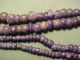 String Of Roman Blue Coloured Glass Beads Circa 100 - 400 A.  D. Roman photo 1