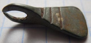 Celtic Period Bronze Amulet Small Hatchet Vf, photo