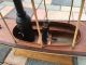 Vintage African Queen Style Wood Steam River Boat Model,  30 Inches Long Model Ships photo 3