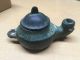 Roman Bronze Oil Lamp With Handle And Lid Greek Athens Greece Roman photo 1