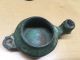 Roman Bronze Oil Lamp With Handle And Lid Greek Athens Greece Roman photo 3