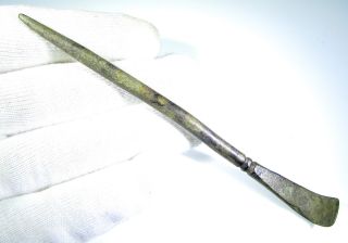 Scarce Ancient Roman Bronze Medical Tool - 373 photo