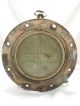 Vintage Authentic Brass Porthole With Cover Japanese Nautical Maritime 7 Ship Equipment photo 1