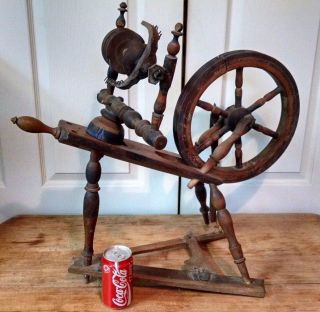 Spinning Wheel,  Antique Small Child ' S Size Rare Local Pickup Zip 16901 photo