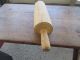 Primitive - Hand Made - Wood - Rolling Pin - Made From One Piece Of Wood Primitives photo 3