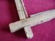 19th C.  Antique Primitive Small Frame Wood Hand Carved 2 Photos Frame Primitives photo 7