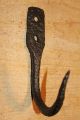 Antique Wrought Iron Hook Meat/beam/hanging Hook Hand Forged Blacksmith Made Hooks & Brackets photo 4