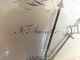 Rare Signed Francis Amadio Barometer Banjo Weather Station; Mid 1800s; Victorian Barometers photo 3