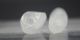 Two Ancient Egyptian Rock Crystal Polished Beads C.  500 Bc. Egyptian photo 1