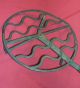 18th Century Forged Revolving Fireplace Trivet Tn Or Ky C1790 Nr Trivets photo 1