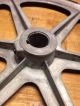 Antique Vintage Industrial Cast Aluminum Metal Belt Pulley Steampunk Wheel Other Mercantile Antiques photo 2
