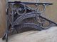 Victorian Industrial Style J.  Duckett Iron Shelf Brackets Rack Luggage Rail Hook Hooks & Brackets photo 5