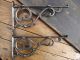 Vintage Victorian Style Cast Iron Shelf Brackets Rack Luggage Dresser Hook Rail Hooks & Brackets photo 1
