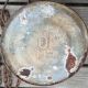 Vtg Primitive Galvanize Well Bucket Chain & Pulley Planter Pail Farm Barn Feed Primitives photo 5
