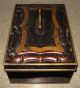 19th Century Victorian Toleware Painted Tin Document Box 13 - 1/4 