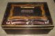 19th Century Victorian Toleware Painted Tin Document Box 13 - 1/4 