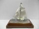 The Sailboat Of Silver960 Of The Most Wonderful Japan.  Takehiko ' S Work. Other Antique Sterling Silver photo 1