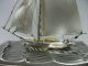 The Sailboat Of Silver960 Of The Most Wonderful Japan.  Takehiko ' S Work. Other Antique Sterling Silver photo 7