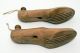 Vtg Stanton Tree Wooden Shoe Lasts Forms Industrial Factory Wood Molds Industrial Molds photo 5