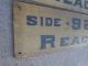 Velie Carriage Buggy Moline Factory Hand Painted Sign 1910 20s Industrial Other Mercantile Antiques photo 9