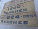Velie Carriage Buggy Moline Factory Hand Painted Sign 1910 20s Industrial Other Mercantile Antiques photo 1