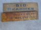 Velie Carriage Buggy Moline Factory Hand Painted Sign 1910 20s Industrial Other Mercantile Antiques photo 2