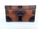 A Victorian Oak Campaign Silver Chest By Goldsmiths Boxes photo 3