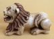 Colonial Lion Andean Of Stone Alabaster Polychromed 1850s Other Antiquities photo 2
