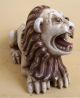 Colonial Lion Andean Of Stone Alabaster Polychromed 1850s Other Antiquities photo 6