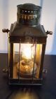 Vintage Viking Brass Hanging Ship ' S Oil Lantern Lamp Lamps & Lighting photo 9