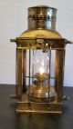 Vintage Viking Brass Hanging Ship ' S Oil Lantern Lamp Lamps & Lighting photo 7