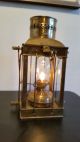 Vintage Viking Brass Hanging Ship ' S Oil Lantern Lamp Lamps & Lighting photo 8