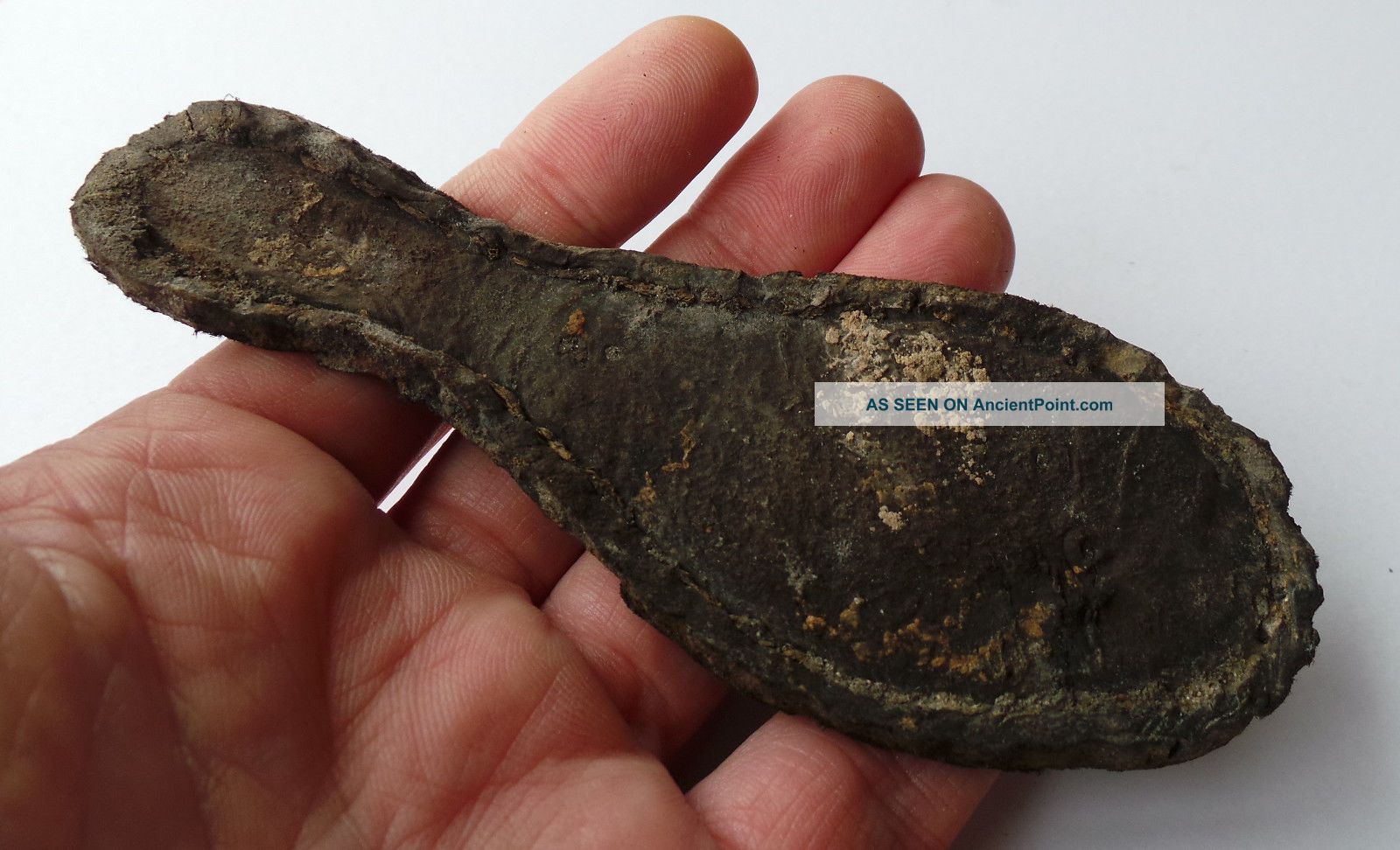 A Medieval Leather Children Shoe Sole From The 15th.  / 16th.  Century. Other Antiquities photo