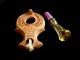 Ancient Jewish Roman Darom Oil Lamp Reproduction Reproductions photo 1