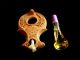 Ancient Jewish Roman Darom Oil Lamp Reproduction Reproductions photo 4