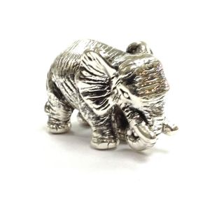 Collectable Novelty Large Elephant Figure 925 Sterling Silver photo