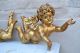 Stunning Carved Italian Angels Cherubs Putti ' S In Wood Circa 1950 Carved Figures photo 4