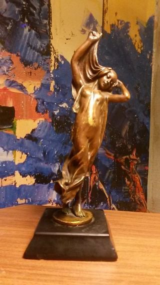 Carl Kauba - Austria - Bronze Sculpture - Signed photo